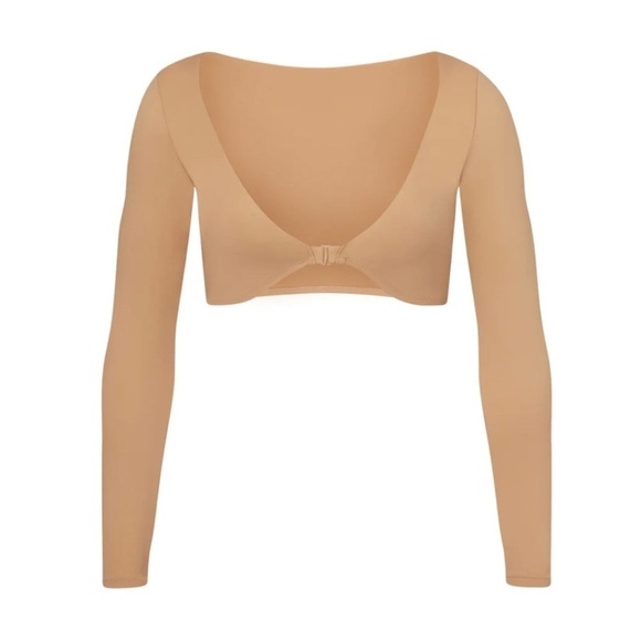 SKIMS Other - SKIMS Orche Signature Swim Long Sleeve Shrug swim top xxs nwt